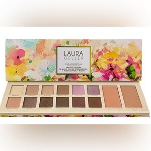 Laura Geller Sweet As Sugar 12 Multi Finish Eyeshadows Blush Highlighter Palette